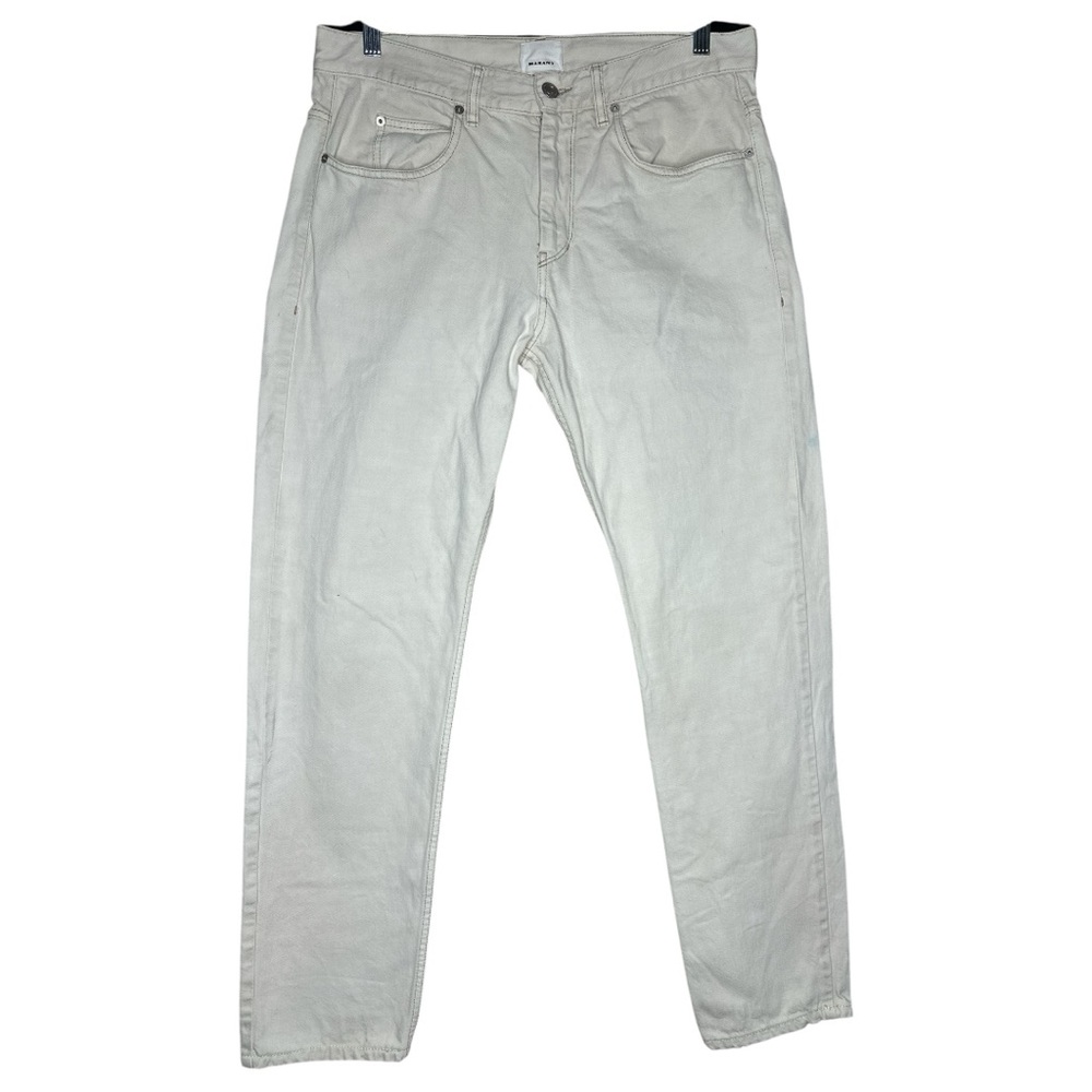 MARANT Isabel Marant Jack Trousers Off White Jeans